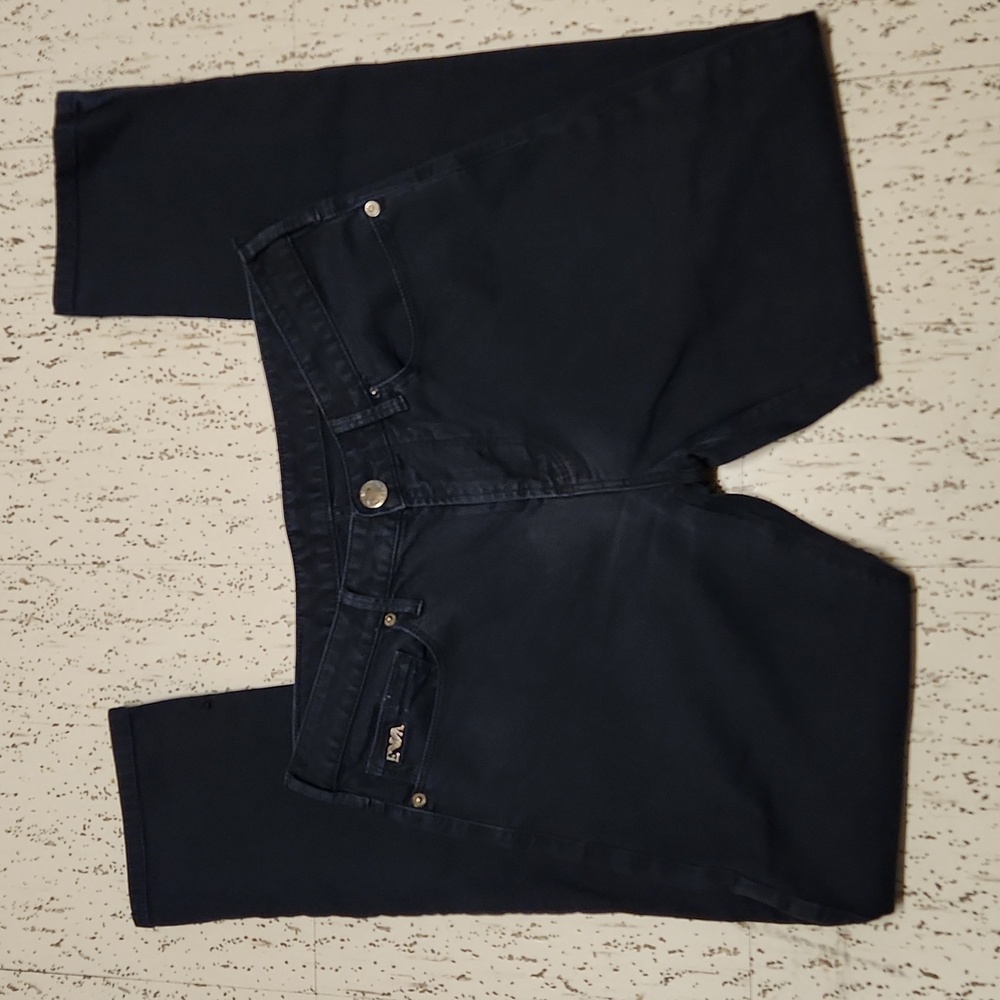 Emporio Armani Dark Blue Essential Slim Tapered Fit Denim Jeans